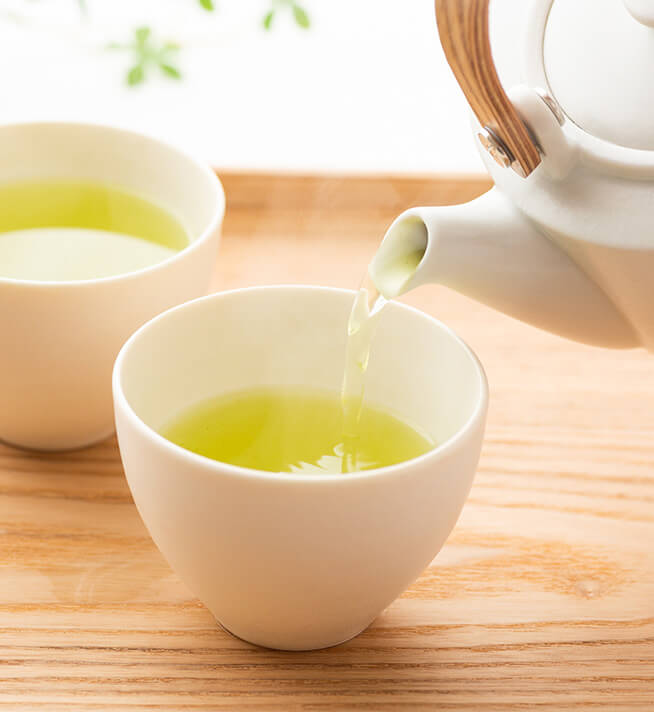 急須で淹れるからこその<br />
本物の一杯